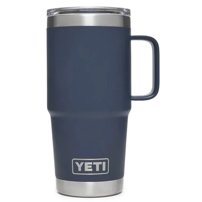 YETI Rambler 20oz Travel Mug Navy